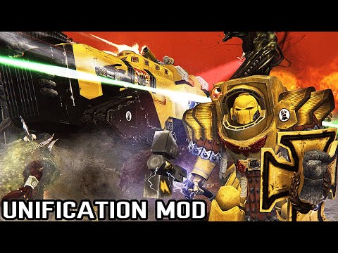 HORUS HERESY: Imperial Fists vs Chaos Daemons - Unification Mod, Warhammer 40K Dawn of War Soulstorm