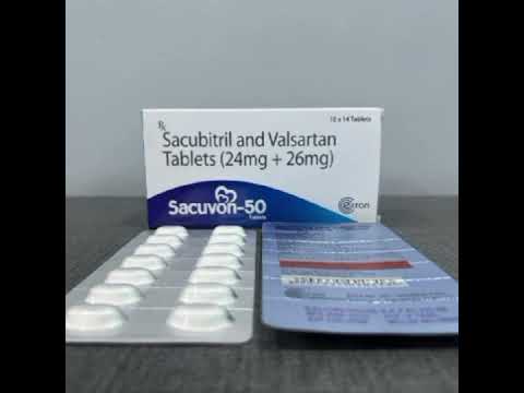Sacuvon 50 Tablets For Heart Failure, 24Mg+26Mg