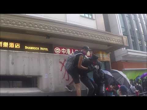 Hong Kong protest 20.10.2019, full video (filmed with Hero 5 Black)