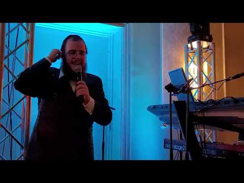 yideh aryeh bialostozky singing with the zaltz band