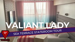 Sea Terrace Cabin Tour - Valiant Lady | Virgin Voyages January 2024