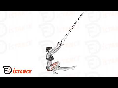 Exercice Squats sur une jambe avec TRX
