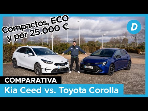 KIA Ceed vs Toyota Corolla: ¿cuál es el MEJOR compacto con etiqueta ECO? | Comparativa |Diariomotor