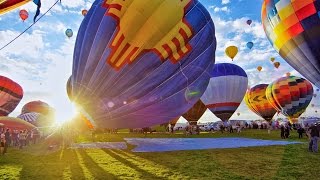 The World's Largest Hot Air Balloon Fiesta- In 4K