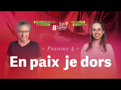 En paix je dors 😴 Bon Sabbat Chez Vous - S8E8 |  Avec Emmanuelle Studer et Noelia Burgos
