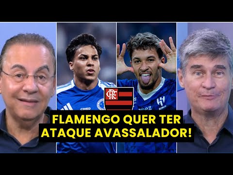 "O FUTEBOL BRASILEIRO ESTÁ..." Fla FEZ PROPOSTA por Kaio Jorge e Cruzeiro PEDE 50 MILHÕES DE EUROS!!