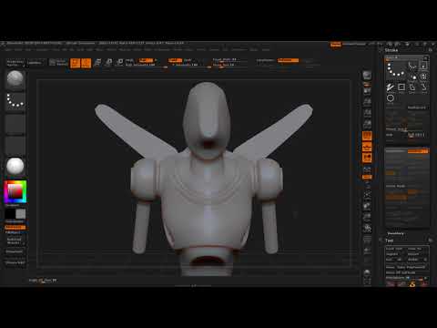 ZBrush 014 Concepting In ZBrush Curve Brushes