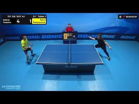 13:15 Zakhar Tiuliahin - Petro Pidleteichuk 19.07.2023 TT Euro.Cup Ukraine Master. Table 3