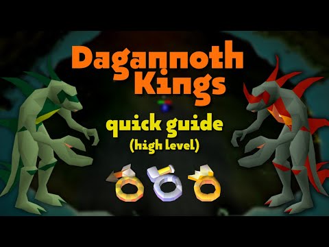Dagannoth Kings Quick Guide - High Level | OSRS