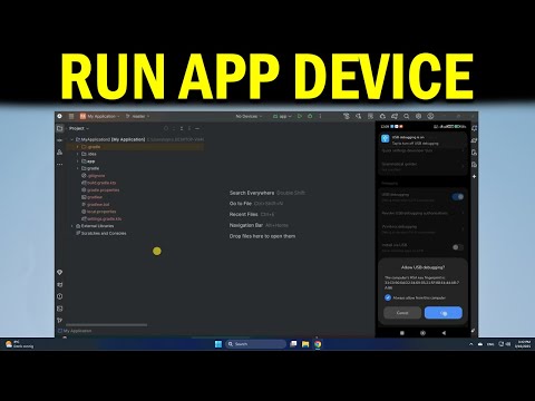 How To Run and Test App on Real Device from Android Studio