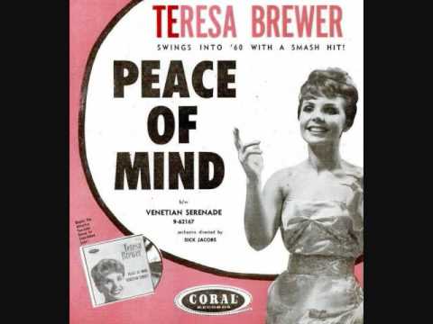 Teresa Brewer - Peace of Mind (1960)