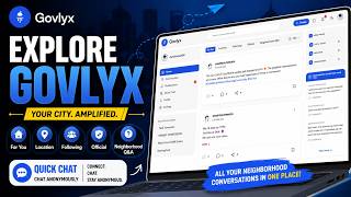 Explore Govlyx | Your Local Community, Conversations & Connections — All in One Place