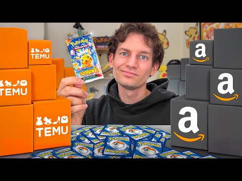 Amazon vs TEMU Pokémon Card Openings...