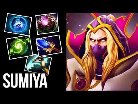 SumiYa Genius Invoker! No Escape Crazy Combo Godlike Gameplay - Dota 2