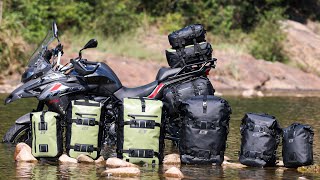 Video de Mochila y Bolso Trasero RHINOWALK Impermeable 20L Black