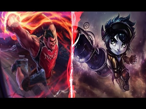 Mudjaco - DunkMaster Darius TOP vs Tristana League of Legends LoL (4K Quality)