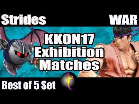KKON17 Exhibition Matches: SSB Wii U - Bo5 Set - Strides vs WAR