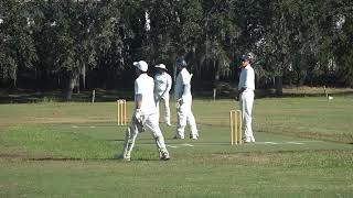 T-35  SARASOTA VS FLORIDANS PART 1 SICC 189/10 FCC 190/8 ADVAIT VARADARAJAN 74/57 #sarasota #tampa
