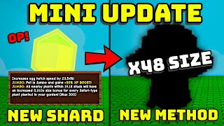 Download lagu 😱 JUMBO MUTATION INSANE NEW METHOD 'x48 FRUIT SIZE' IN GROW A GARDEN mp3 Download lagu 😱 JUMBO MUTATION INSANE NEW METHOD 'x48 FRUIT SIZE' IN GROW A GARDEN mp3