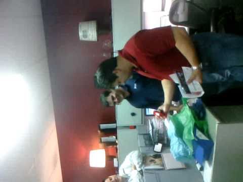 David's Red Swingline Stapler