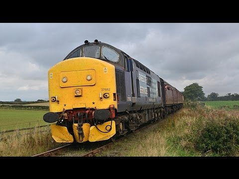 37250 & 37682 Wensleydale Railway 20/09/14