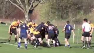 preview picture of video 'Keynsham 20-31 Bristol Harlequins 12-02-2011'