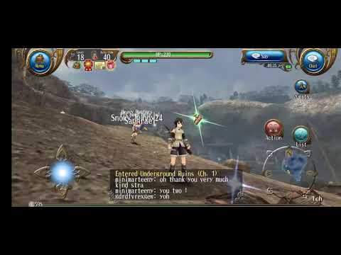 Lv.25 205 Free Fast Leveling without Equipments Toram Online and shorts video