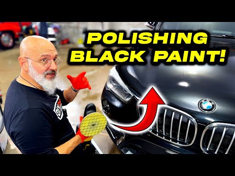 The Easiest Way to Polish Black Paint! “BMW X1"