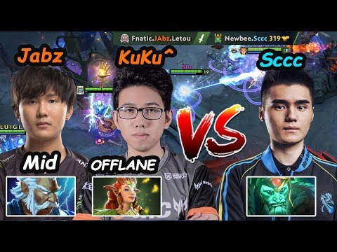 Fnatic Jabz [Zeus] TagTeam TNC KuKu [Enchantress ] vs Sccc Party Ranked Dota 2 7.22 Pro Gameplay