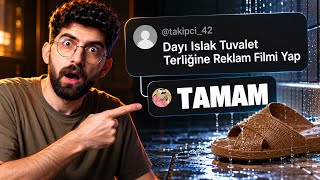 TAKİPÇİ YORUMLARINI REKLAM FİLMİ YAPTIM! BÖLÜM 2 Pollo AI