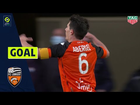 Goal Laurent ABERGEL (53' - FC LORIENT) FC LORIENT - STADE DE REIMS (1-0) 20/21