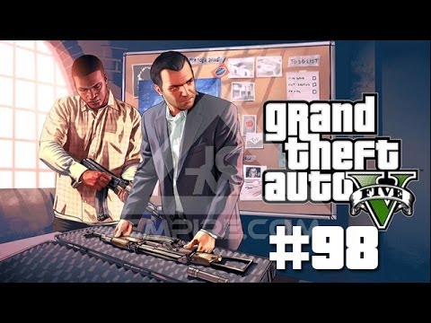 GTA V Walkthrough Part 98 - TRAIN THEFT