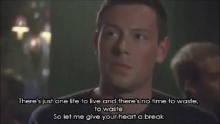 Glee - Give Your Heart A Break (Full Performance with Lyrics)