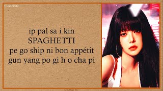 Download lagu LE SSERAFIM - SPAGHETTI MEMBERS VERSION (EASY LYRICS) mp3