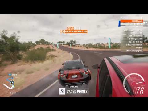 Forza Horizon 3 Hillside Drift Zone Insane corner  entry