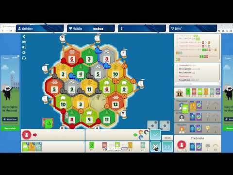 Colonist.io - Ranked Catan - 4p - Default - When you're all in, suck out on the river.