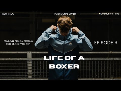 PRO BOXER SESSION, FREEZING COLD 5K, SHOPPING TRIP!