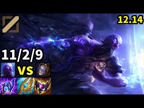 Ryze Mid vs Orianna - KR Grandmaster | Patch 12.14