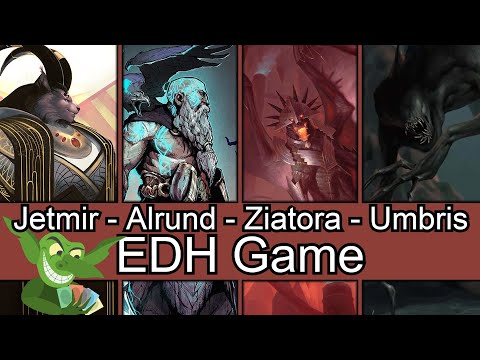 NOICE; New Capenna has arrived! Jetmir vs Alrund vs Ziatora vs Umbris EDH / CMDR game play