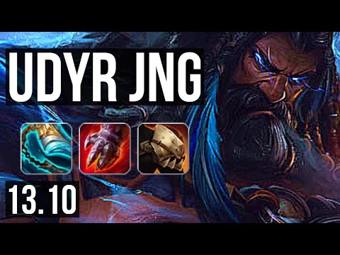 UDYR vs LEE SIN (JNG) | 15/1/11, 1800+ games, Legendary, 2.0M mastery | KR Master | 13.10