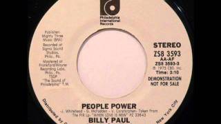 MODERN SOUL: Billy Paul - People Power (Stereo) (Sample)
