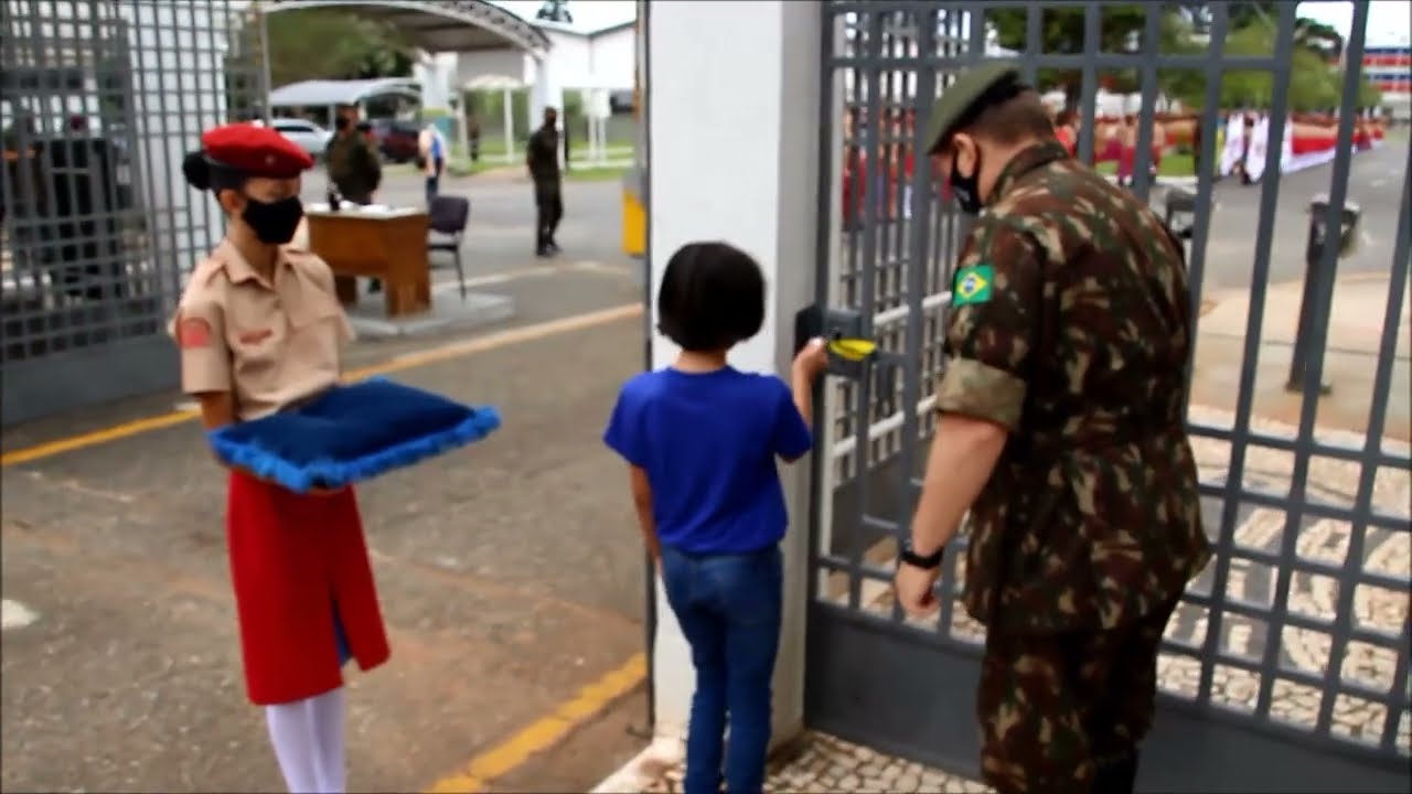 Entrada Novos Alunos Colégio Militar de Curitiba  2022