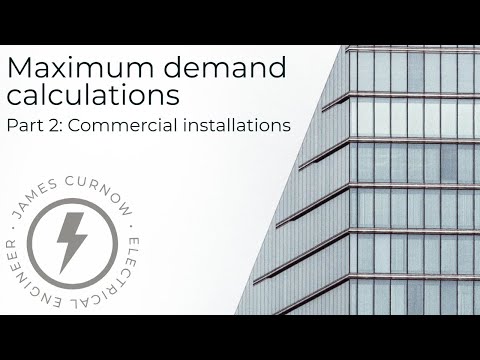 Maximum Demand Commercial Installations