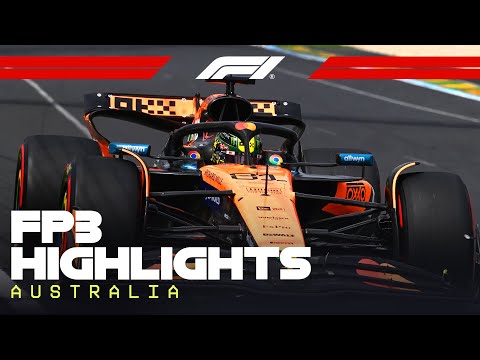 F1 2025 F1第1戦オーストラリアGP(メルボルン)2025年 FP3ハイライト動画