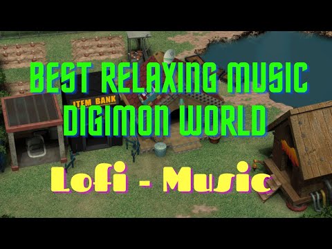 Relaxing Digimon World File City Lofi Music Best Remix 1 Hours