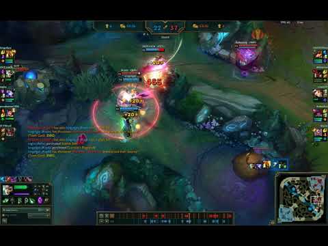 Warwick sets up perfect Xayah/Rakan combo