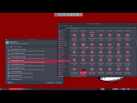 ArcoLinux : 955 just theming ArcoLinux with conky, theme, icon combo