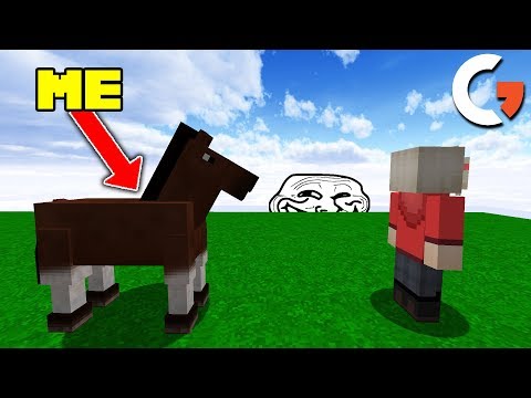 FOLLOWING PLAYERS UNTIL THEY NOTICE IN DISGUISE ON MINECRAFT... Video