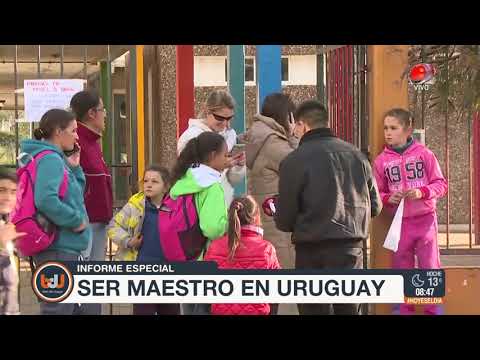 Buen día Uruguay - Informe especial: Ser Maestro en Uruguay 22 de Setiembre de 2017