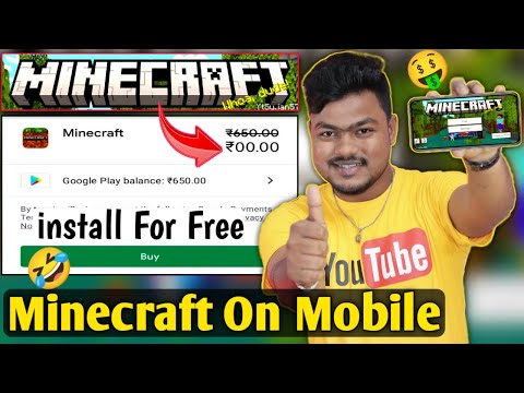 TECHNICAL TOP SUPPORT - How To Install Minecraft For Free In Mobile | Play Store Se Minecraft Free Me Kaise Install Kare